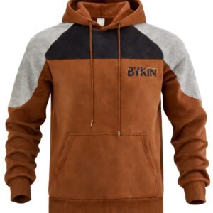 BYKIN Men's Premium Hand-Stitched Leather Boots - Vintage Side-Zip Casual Driving Shoes